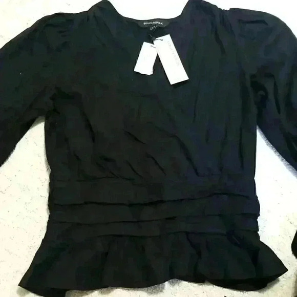 Banana Republic Petite Wrap Top - Picture 9 of 9